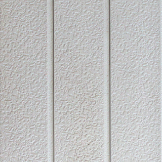 REVESTIMIENTO EXTERIOR ALUMINIO TEXTURA CLASICA BLANCO 3 TABLAS