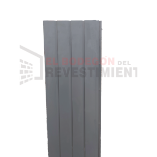 REVESTIMIENTO EXTERIOR MODERNIDAD INDUSTRIAL GRAFITO 4 TABLAS