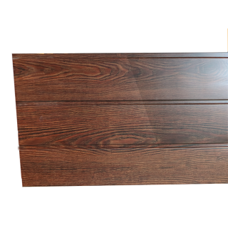 REVESTIMIENTO EXTERIOR SOBRIEDAD RUSTICA MADERA OSCURO 3 TABLAS