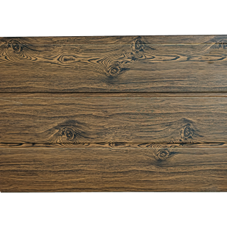 REVESTIMIENTO EXTERIOR ELEGANCIA EN MADERA OSCURA 3 TABLAS