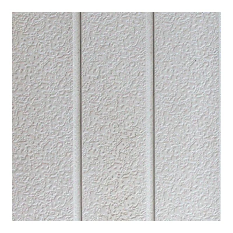 REVESTIMIENTO EXTERIOR ALUMINIO TEXTURA CLASICA BLANCO 3 TABLAS