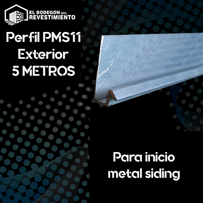 PERFIL EXTERIOR ALUMINIO INVISIBLE INICIO