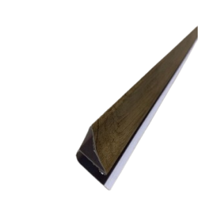 PERFIL INTERIOR PVC TEXTURA MADERA
