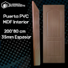 Puerta Interior PVC MDF Madera 200*90