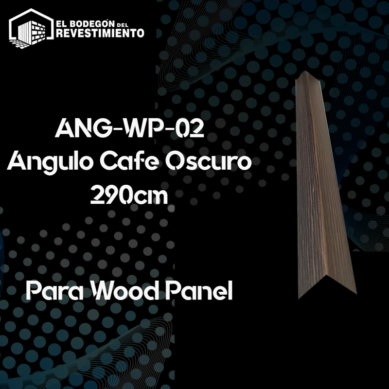 Angulo Wood Panel Cafe Oscuro