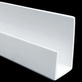 PERFIL EXTERIOR ALUMINIO BLANCO JOTA 1 PIEZA
