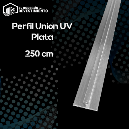 Perfil UNION UV Plata