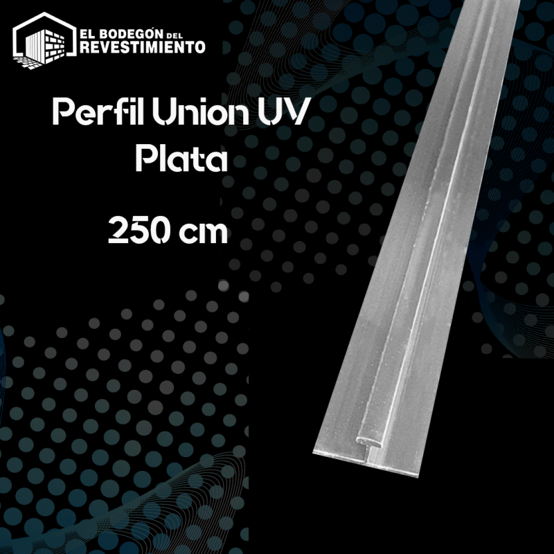 Perfil UNION UV Plata