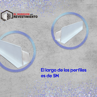 PERFIL EXTERNO ALUMINIO BLANCO PUERTA/VENTANA