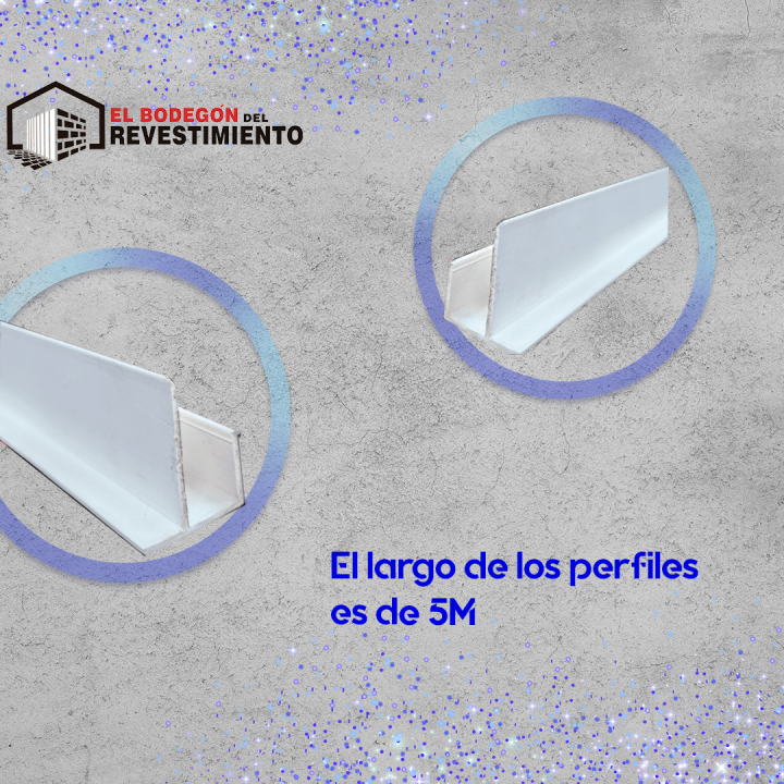 PERFIL EXTERNO ALUMINIO BLANCO PUERTA/VENTANA