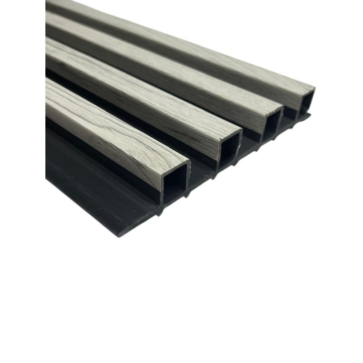 WALL PANEL ECO NEGRO MADERA CON VETAS