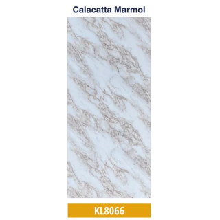 Plancha marmoleada Calacatta Mármol 122x244cm