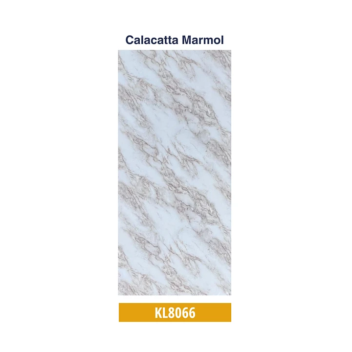 Plancha marmoleada Calacatta Mármol 122x244cm