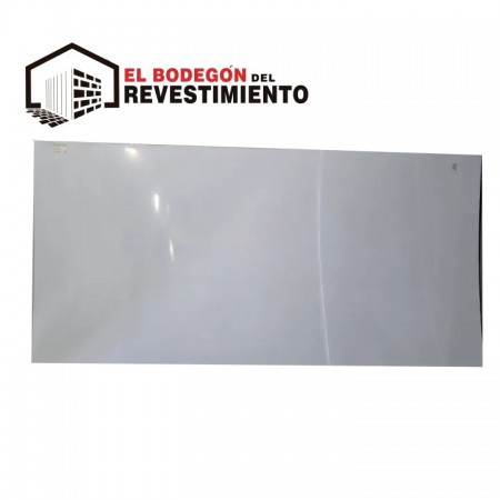 Plancha PVC Tipo Mármol BLANCO ABSOLUTO