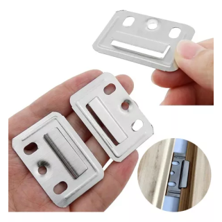 PACK 30 Unidades CLIP MONTAJE PANEL WPC y PVC – TIPO HEBILLA