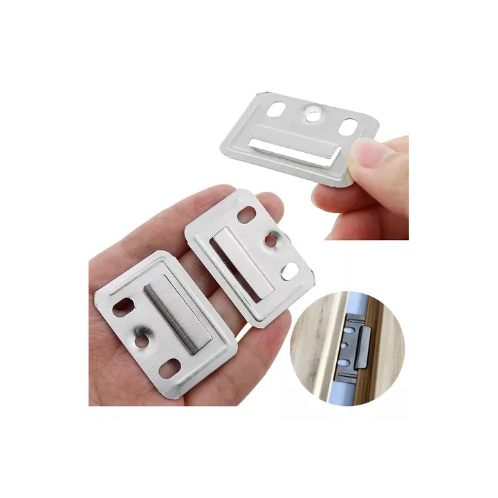 PACK 30 Unidades CLIP MONTAJE PANEL WPC y PVC – TIPO HEBILLA