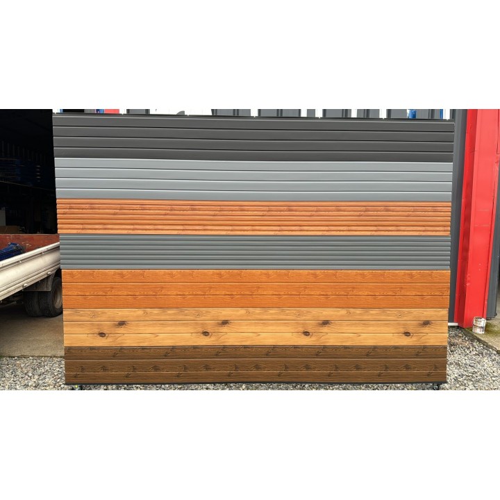 REVESTIMIENTO EXTERIOR MODERNIDAD INDUSTRIAL GRAFITO 4 TABLAS