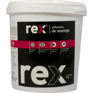 REX Adhesivo De Montaje 5 Kg