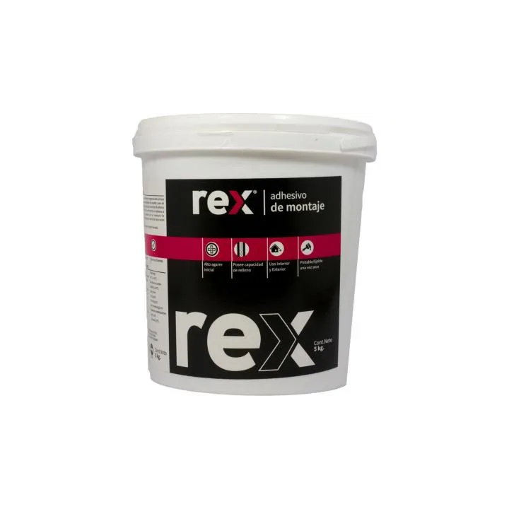 REX Adhesivo De Montaje 5 Kg