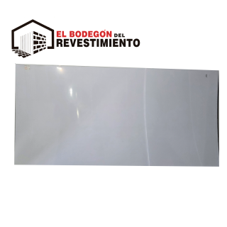 Plancha PVC Tipo Mármol BLANCO ABSOLUTO