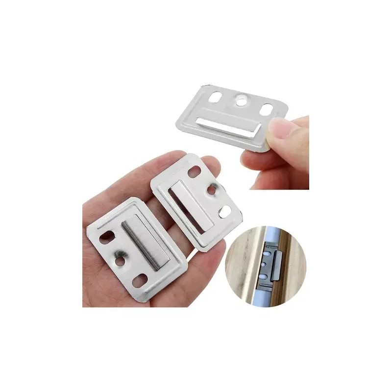 PACK 30 Unidades CLIP MONTAJE PANEL WPC y PVC  TIPO HEBILLA