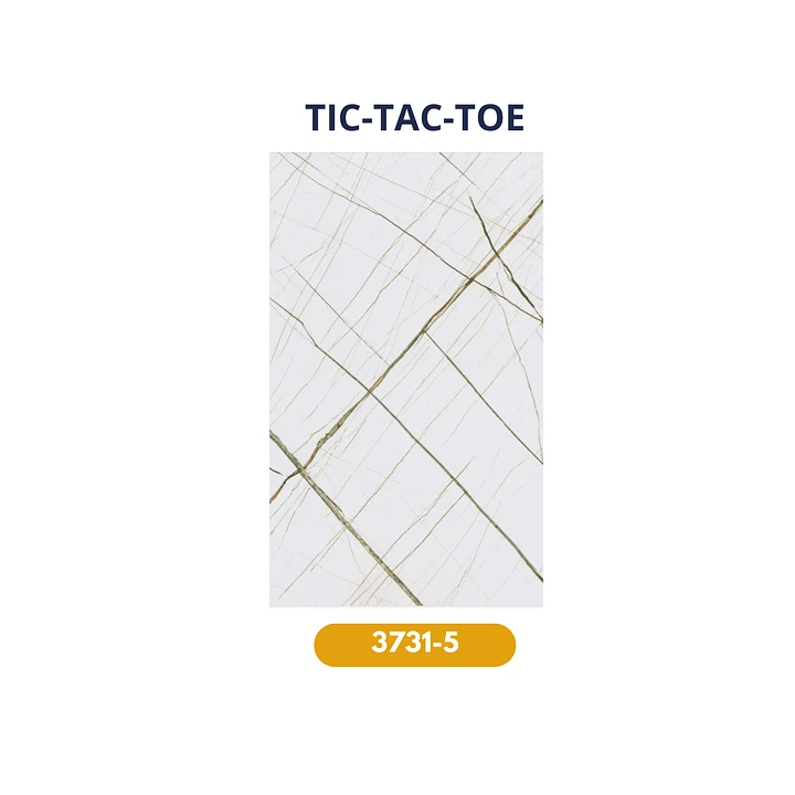 PLANCHA PVC MARMOL TIC-TAC-TOE