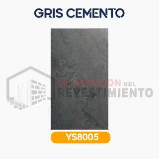 PLANCHA PVC MARMOL RUSTICA GRIS CEMENTO