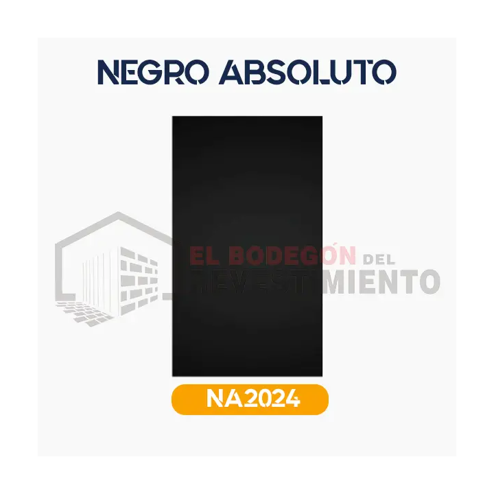 PLANCHA PVC MARMOL NEGRO ABSOLUTO