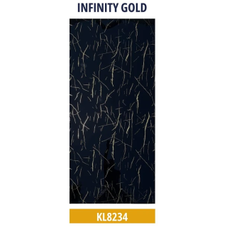 Plancha PVC Tipo Mármol Infinity Gold 122x244cm