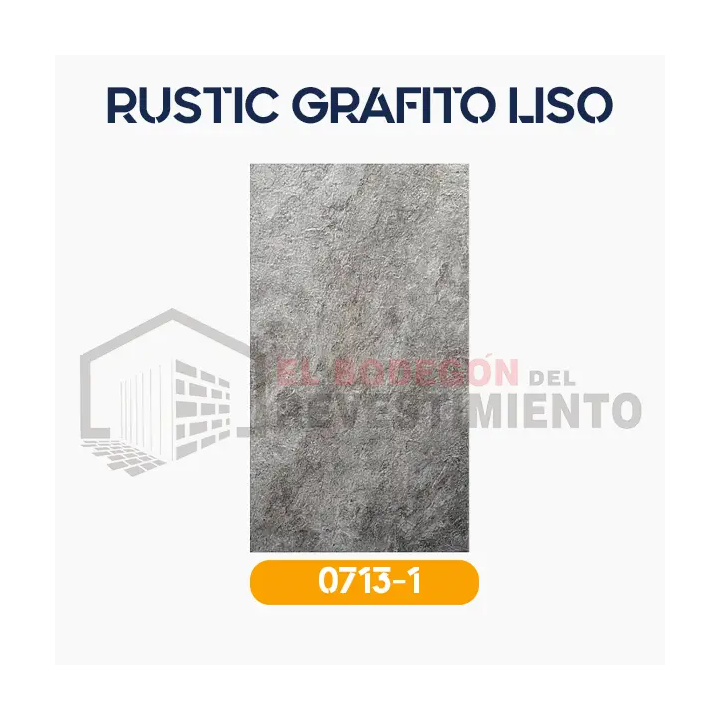 PLANCHA PVC MARMOL RUSTICA GRAFITO LISO
