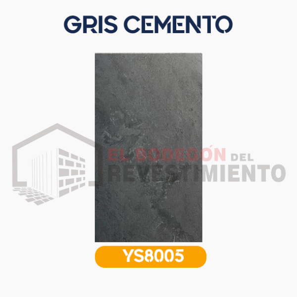 PLANCHA PVC MARMOL RUSTICA GRIS CEMENTO