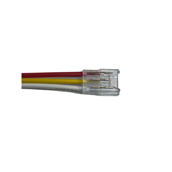 CONECTOR UNION PARA LED 3 PINES ALARGADO