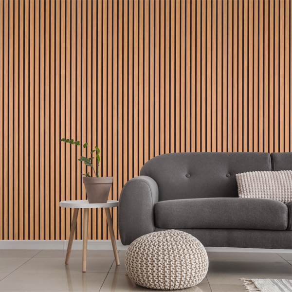 WOOD PANEL 250x16x2.2CM CAFE-CLARO - Imagen 2